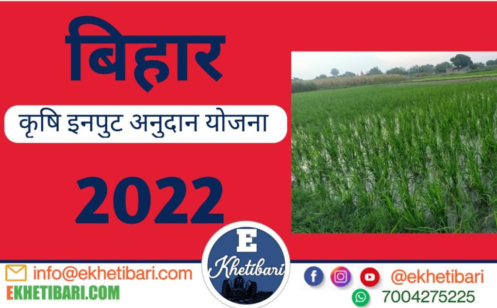 Bihar Krishi Input Anudan Yojana 2022