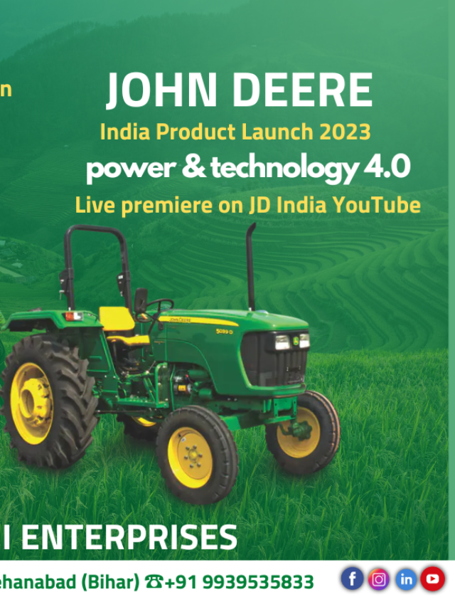 John deere launch power & technology 4.O in new year 2023